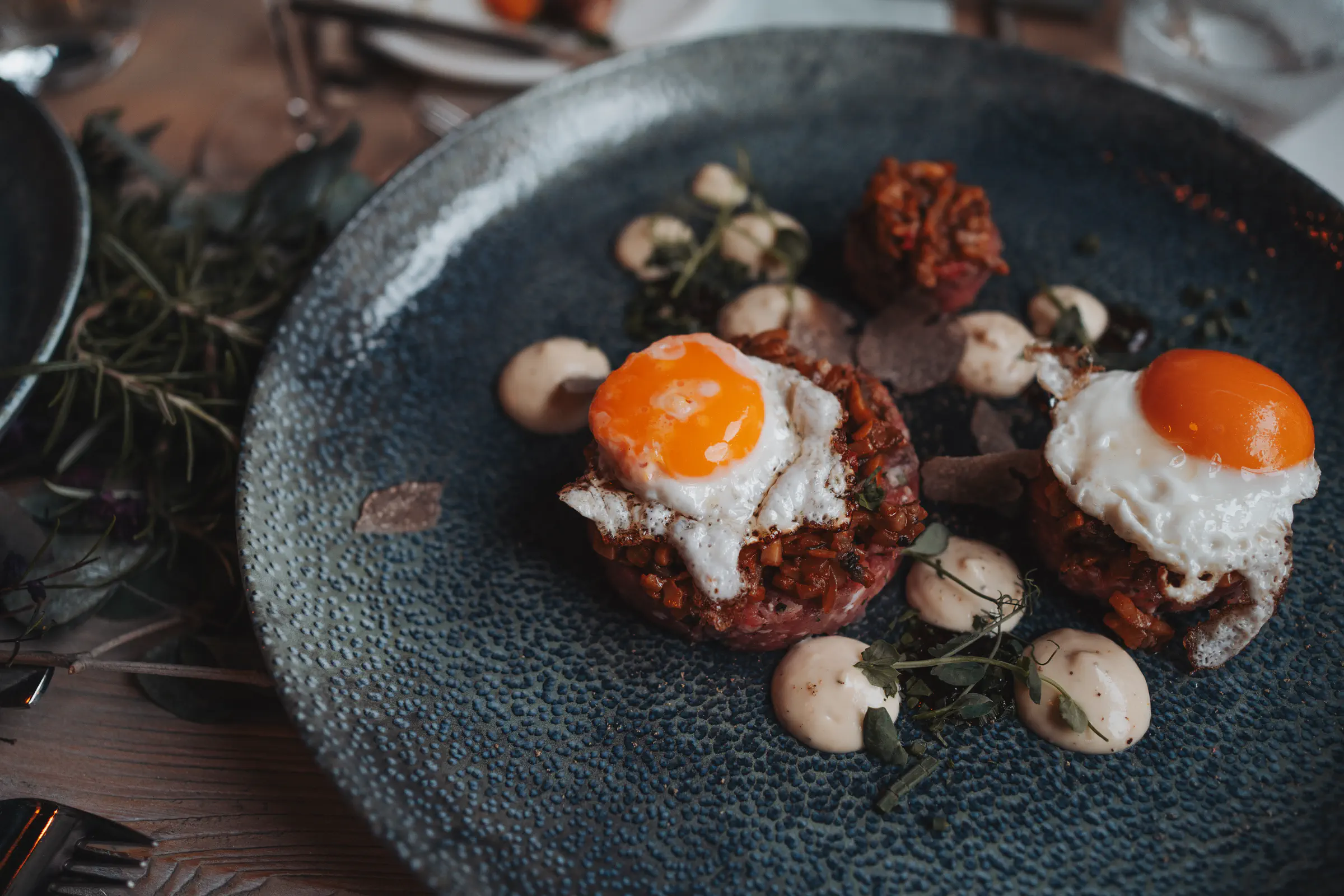 Steaktatar im Sachte Restaurant. Foto: Feingefühl Mediengestaltung - Lena Weber