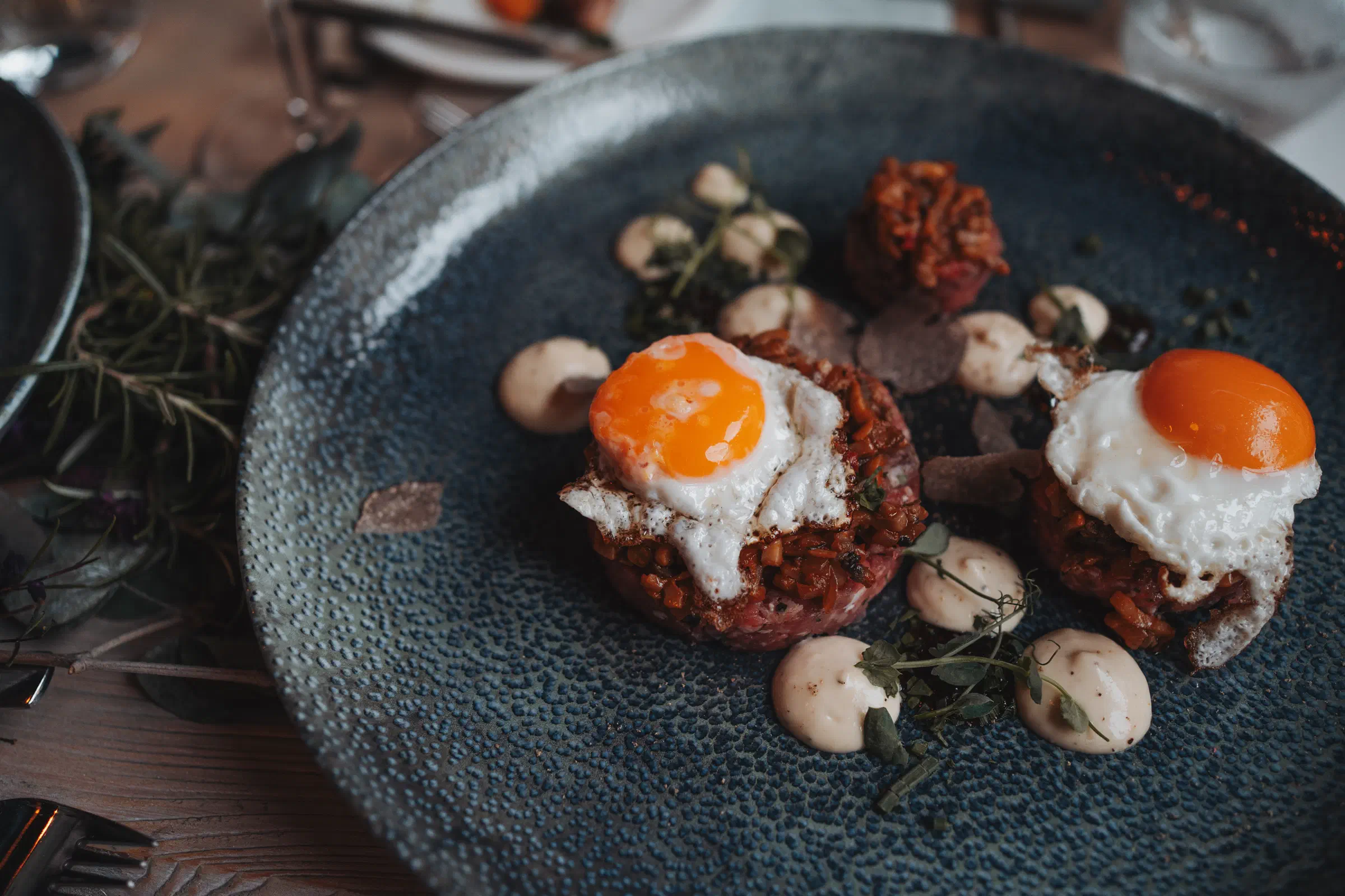 Steaktatar im Sachte Restaurant. Foto: Feingefühl Mediengestaltung - Lena Weber