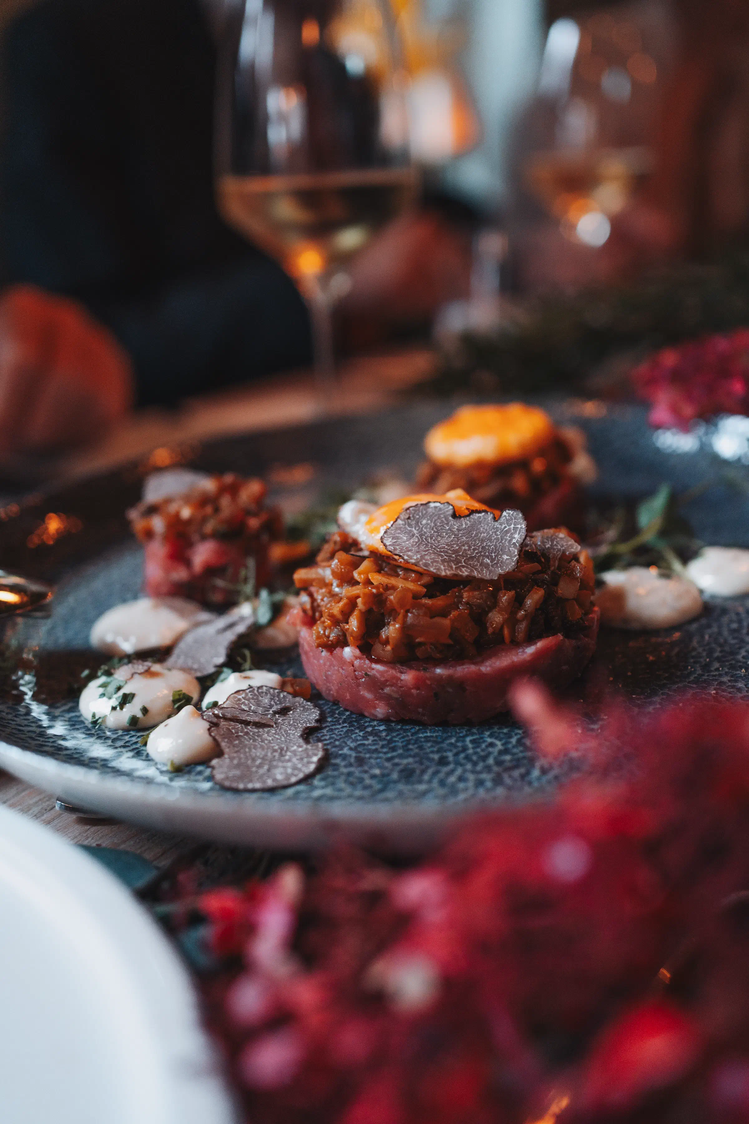 Steaktatar im Sachte Restaurant. Foto: Feingefühl Mediengestaltung - Lena Weber